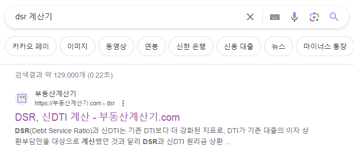 쉽게 따라해보는 DSR 계산법
