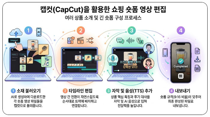 캡컷(CapCut)을 활용한 영상 편집