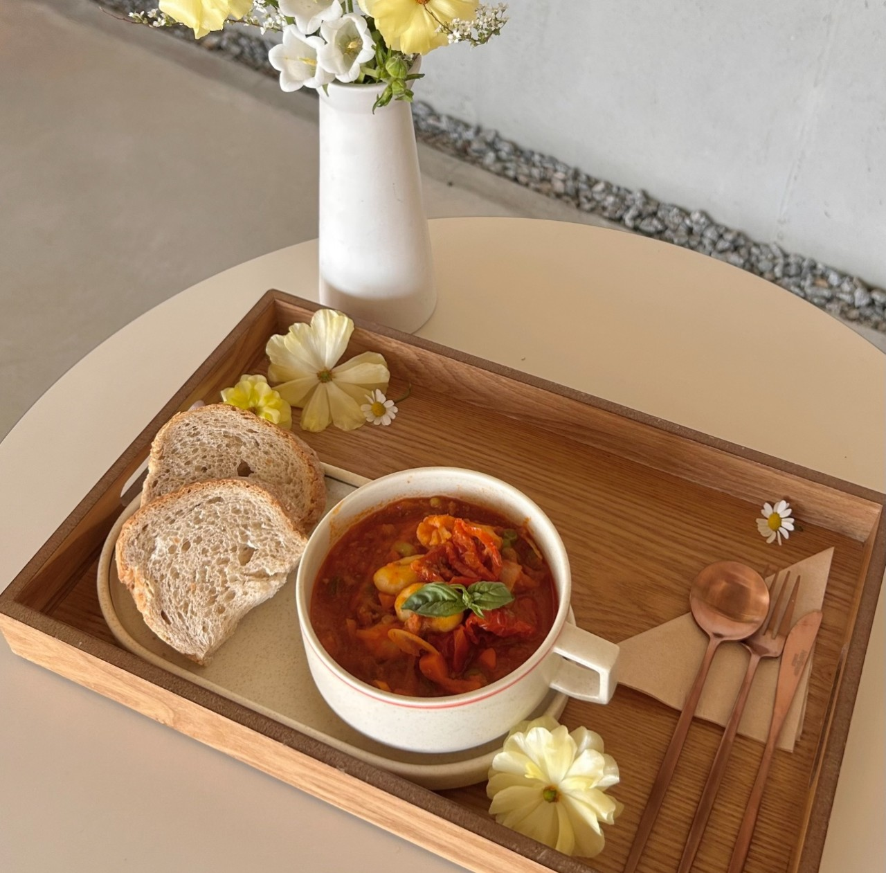 오늘N 이천 도화지카페 복숭아꽃 정원 카페 위치