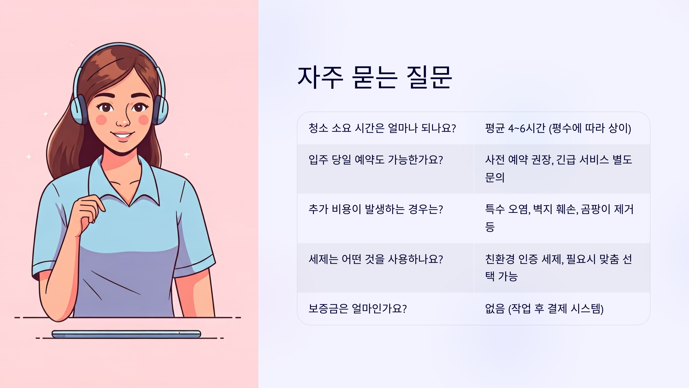 양주 입주청소 자주 묻는 질문