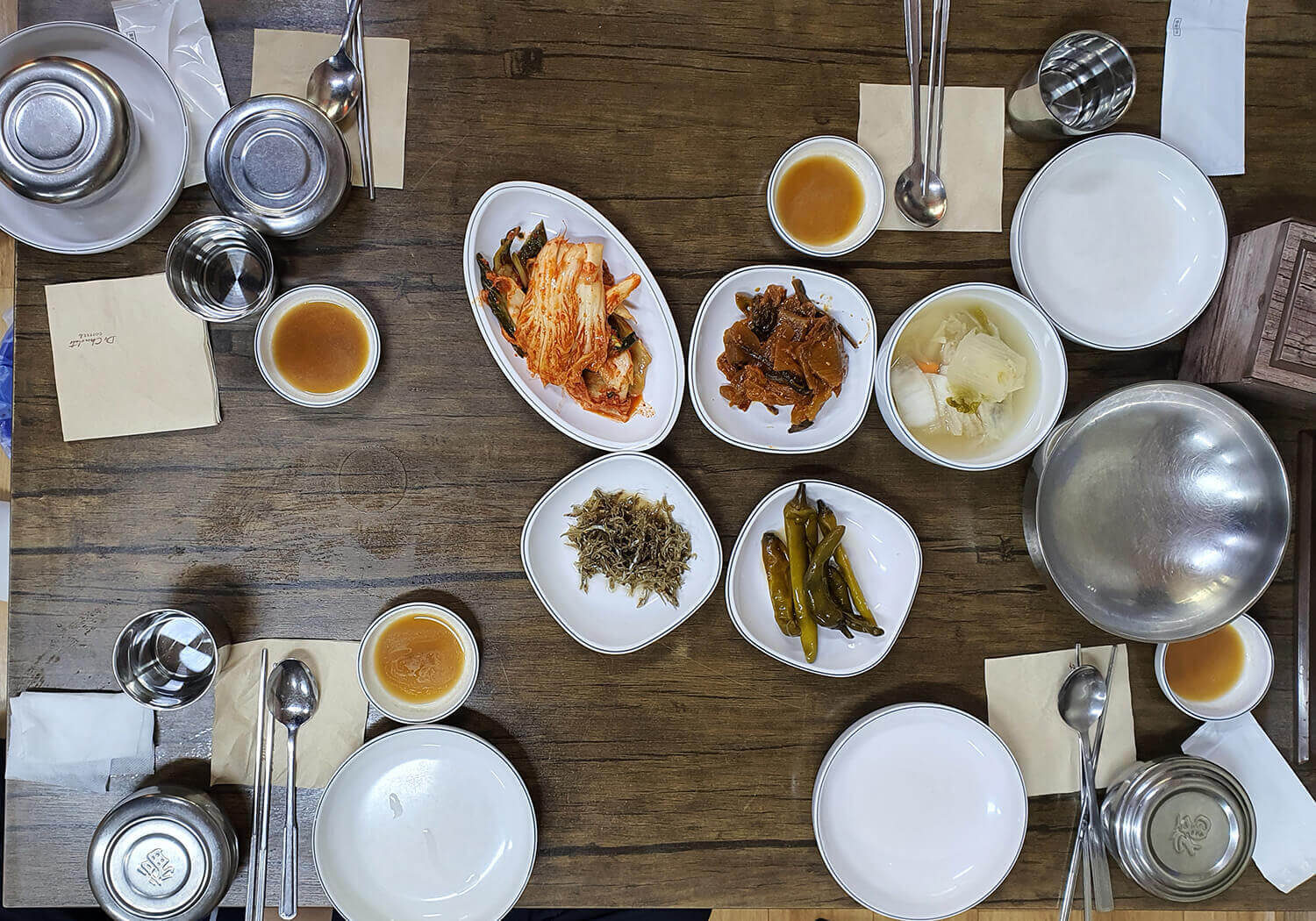 엄마네감자탕 반찬