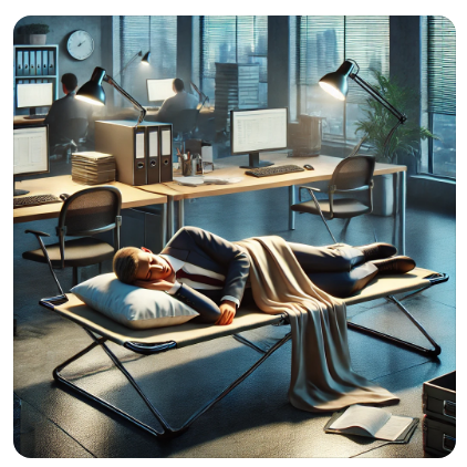 사무실 간이침대