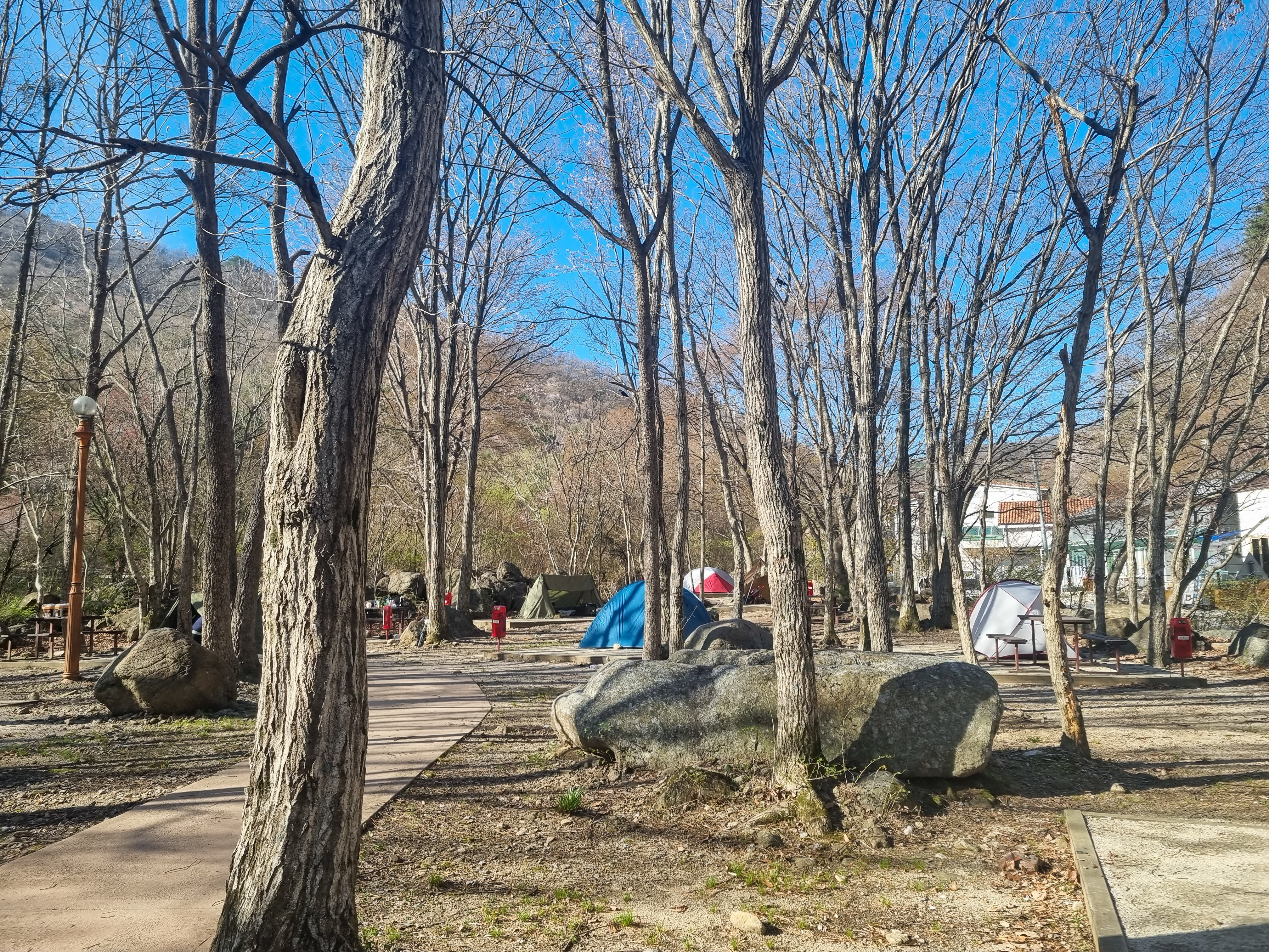 달궁힐링야영장 모습