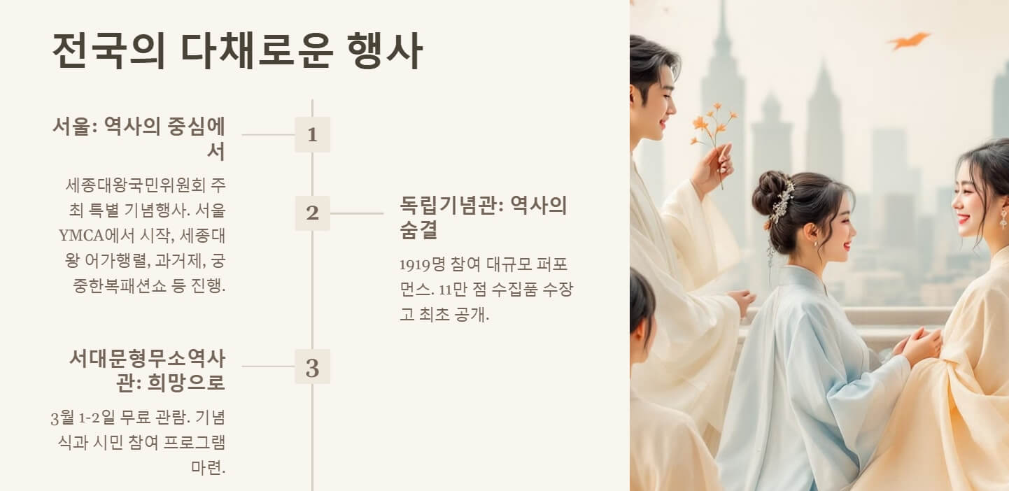3.1절 의미 및 몇주년 2025년 행사