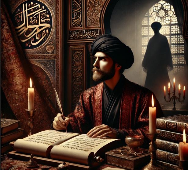 소설의 주인공 검은의 이미지