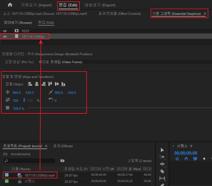 기본-그래픽-값-설정