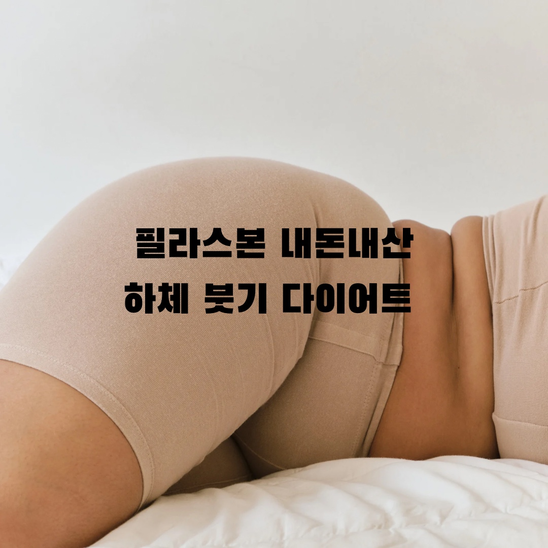 필라스본 내돈내산 다리붓기 후기