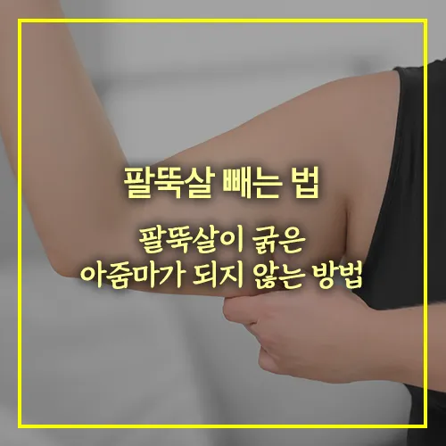 팔뚝살 빼는법