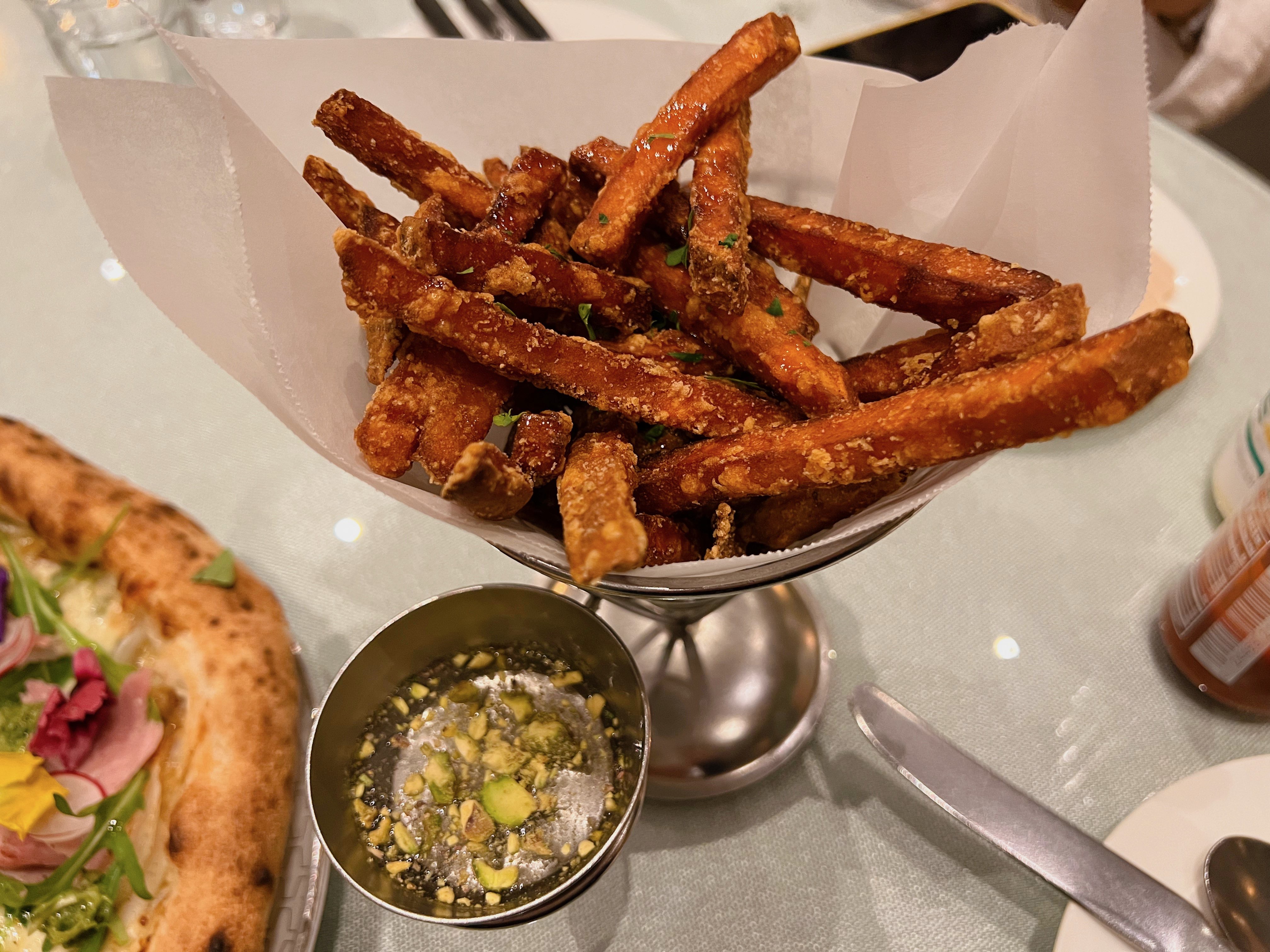 상무지구 맥문동 고구마 프라이드