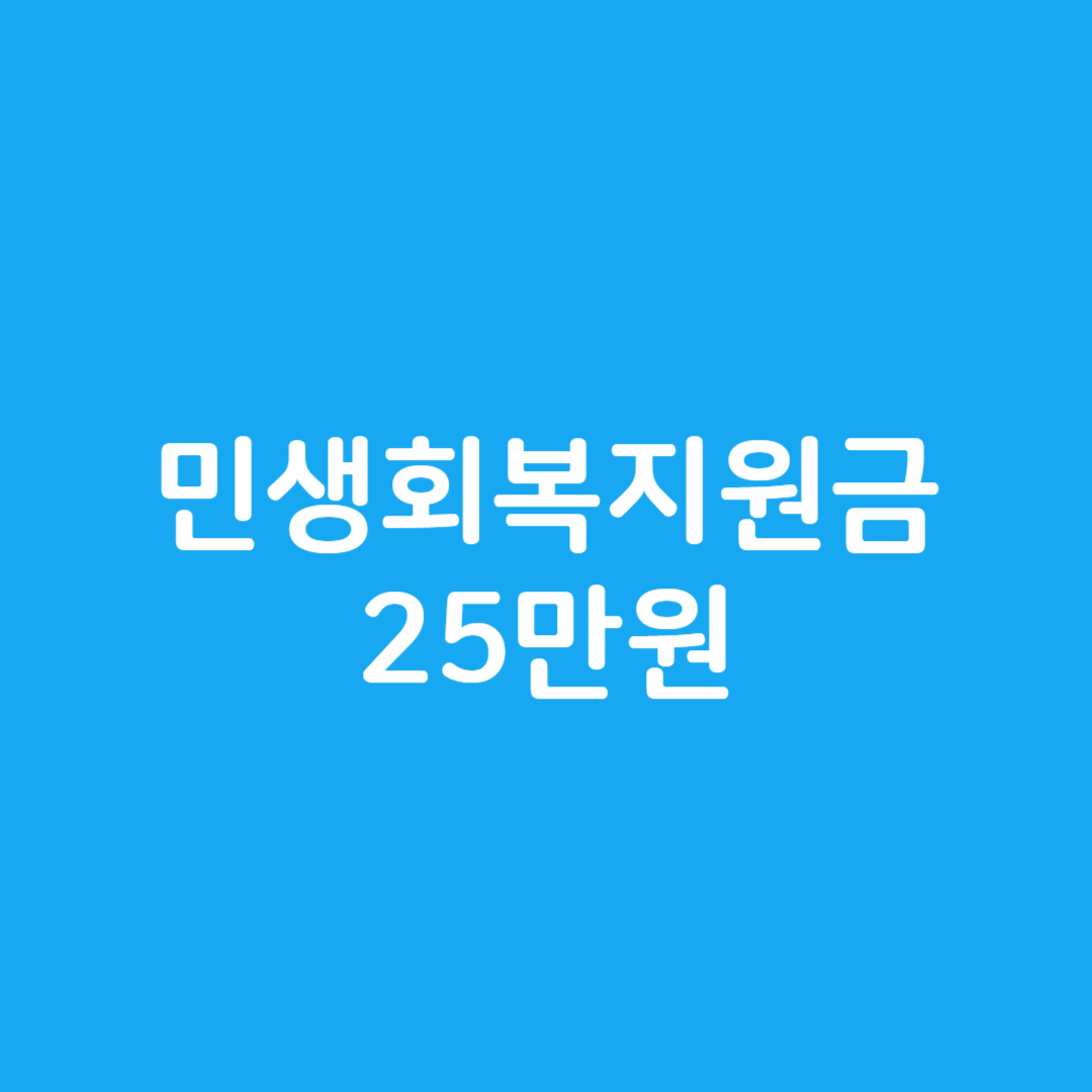 민생회복지원금