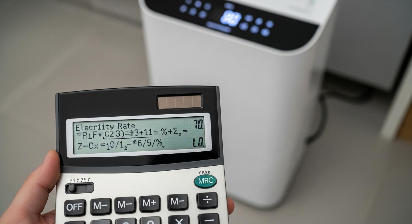 제습기 전기요금 공식