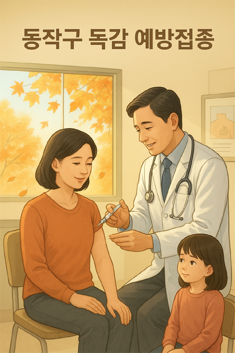 동작구 독감 예방접종 이미지