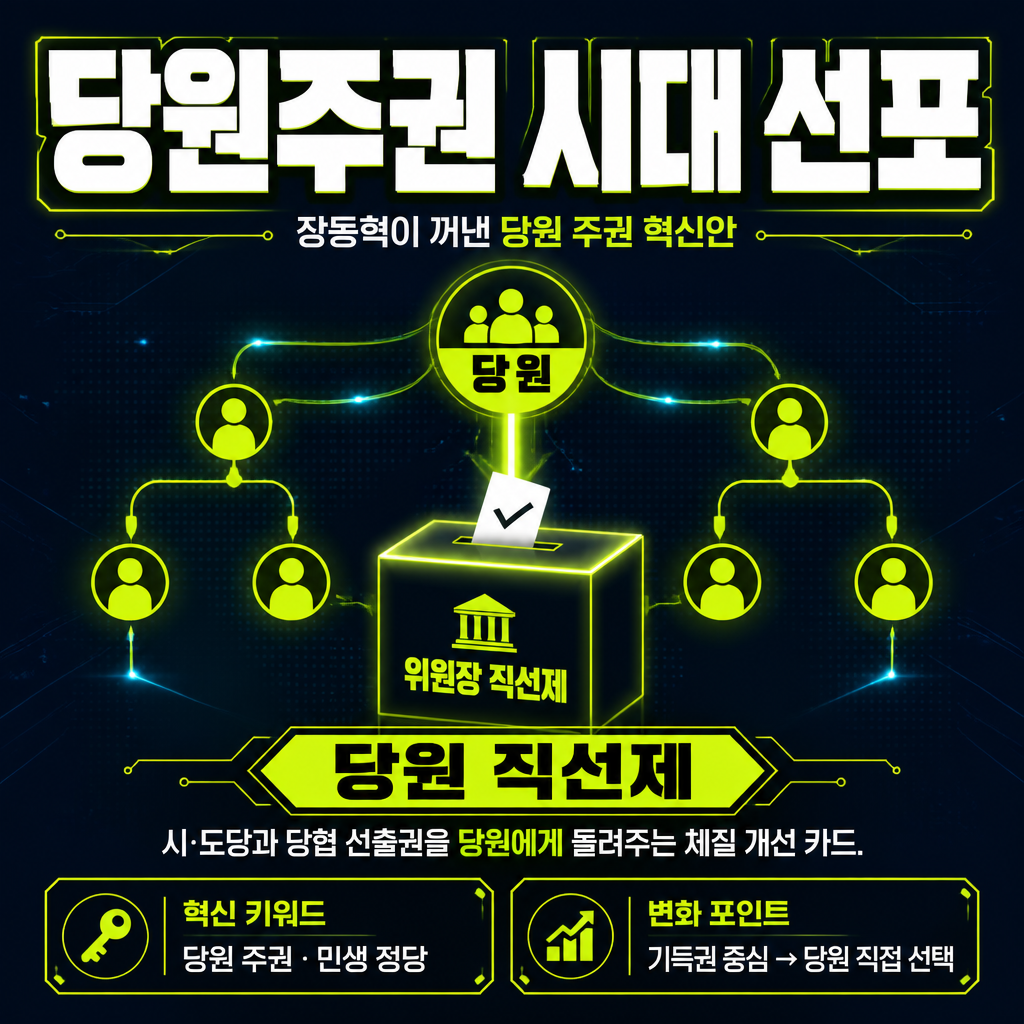 당원주권 시대 선포