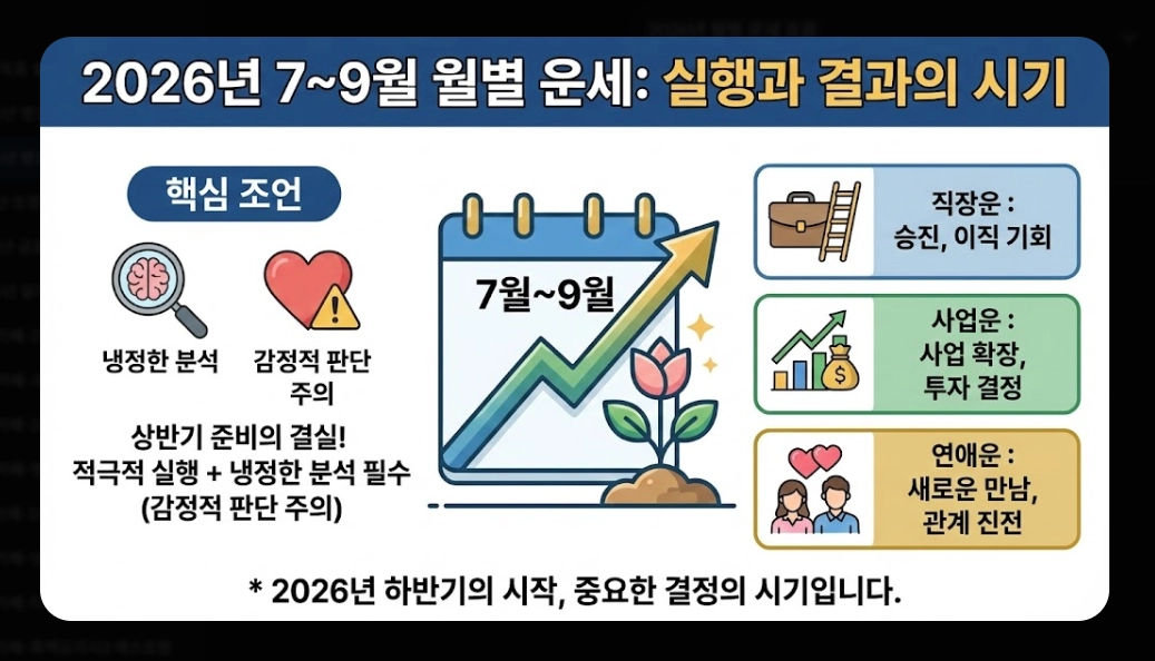 2026년 병오년 새해 운세 완벽 정리