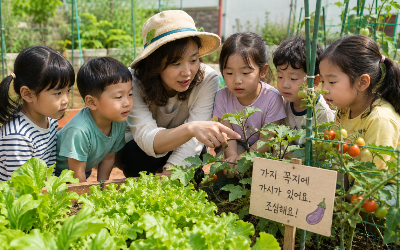 유아 텃밭활동에서 안전관리가 중요한 이유