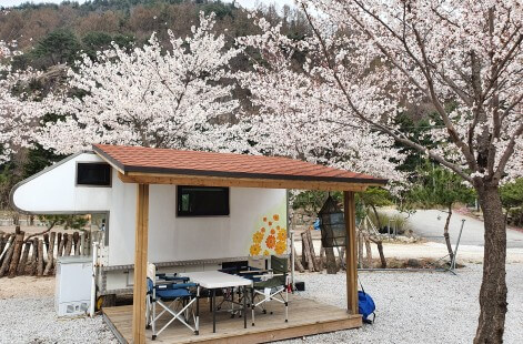 6시 내고향 무주 카페 캠핑 체험 무주눈꽃덕유캠프