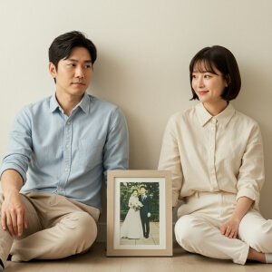 다정한 부부의 모습