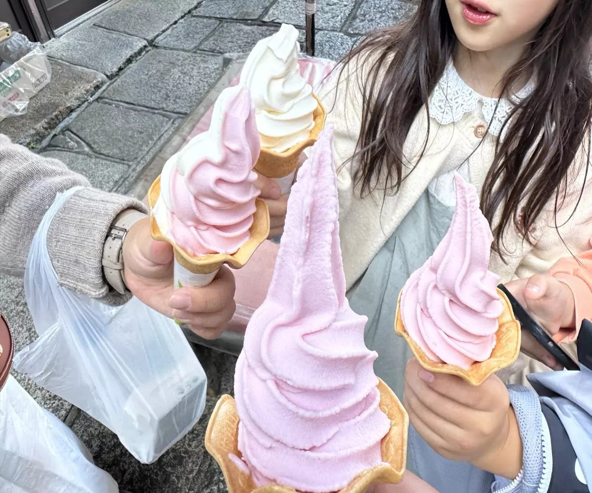 오하라-로가와차야-맛집-시소-아이스크림