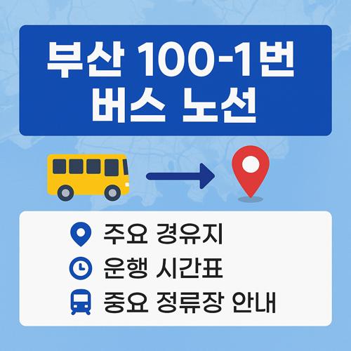 부산 100-1번 버스 노선 섬네일