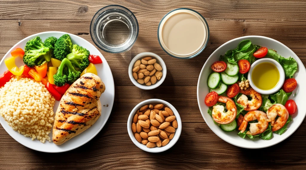 간헐적 단식 16시간 공복 후 첫 식..