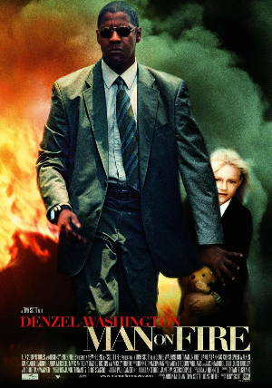 영화 맨 온 파이어 포스터