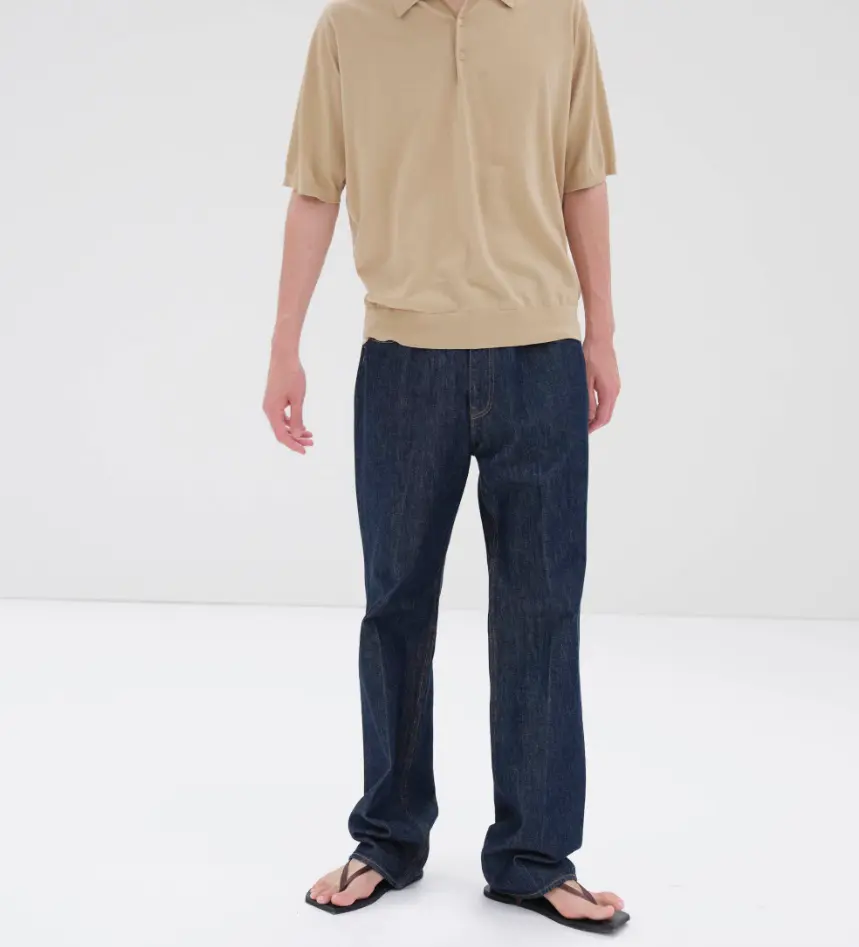 HARD TWIST DENIM 5P PANTS