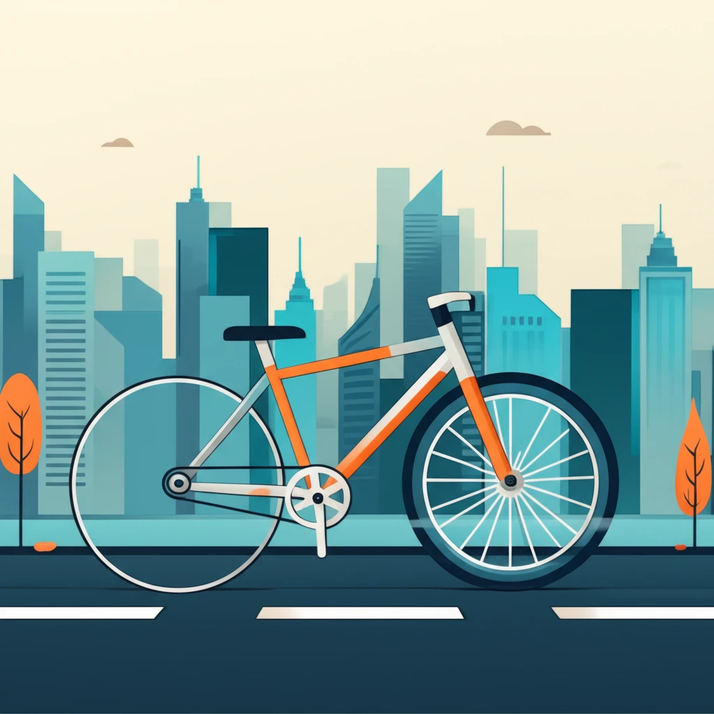 쓰나미픽시 궁금증 해결: 일반 자전거..