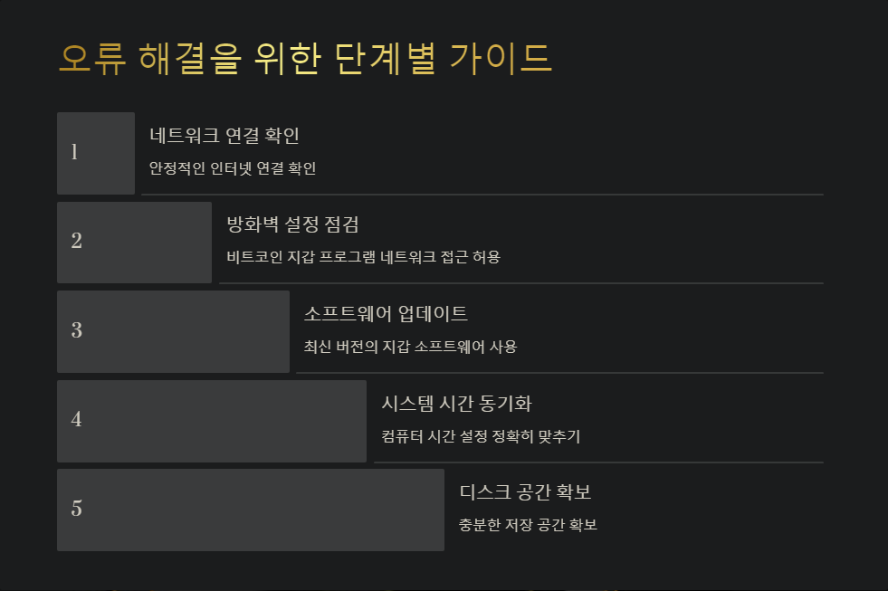 오류해결