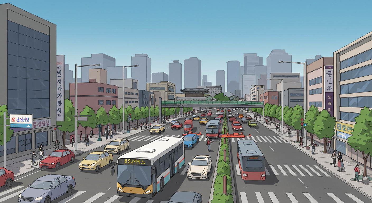 버스 우회&amp;#44; TOPIS