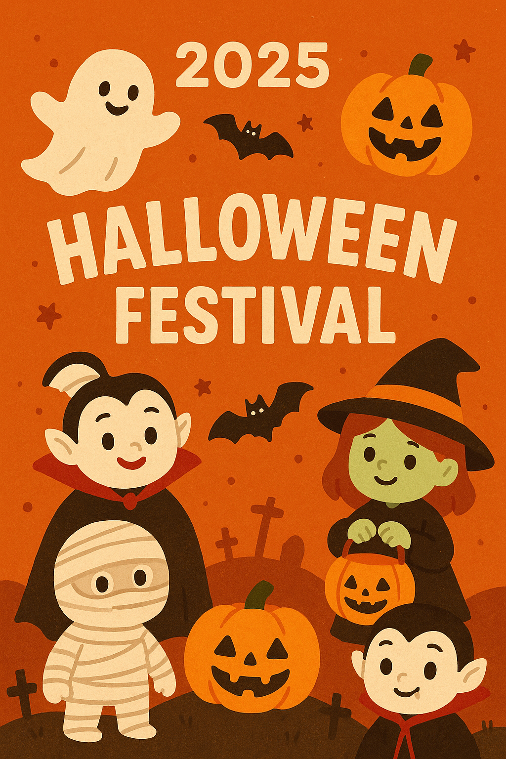 2025 할로윈 축제 관련 포스터 이미지