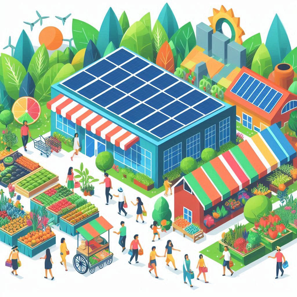 eco-friendly product production and eco-friendly product consumption