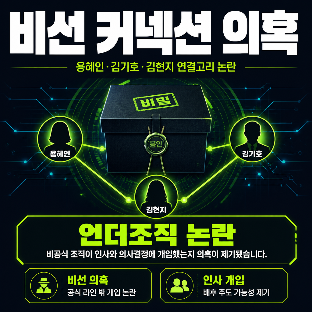 비선 커넥션 의혹