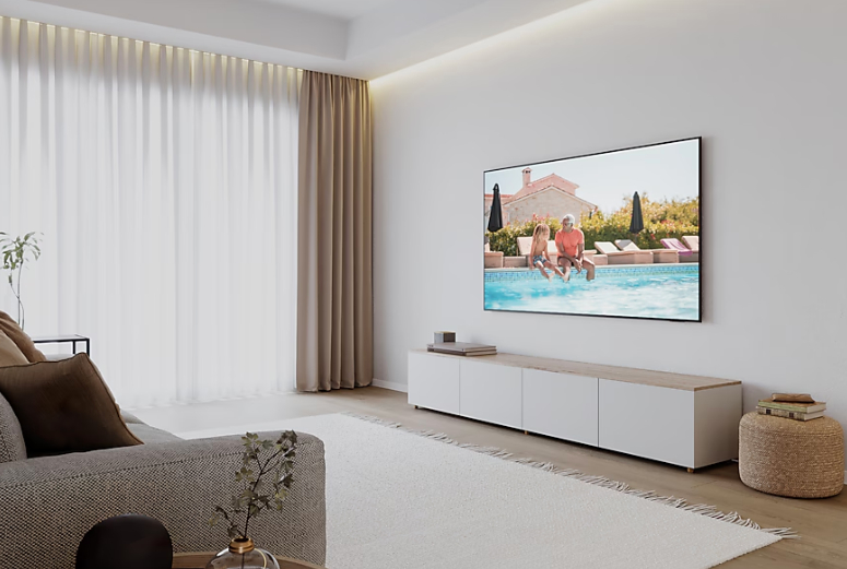 삼성전자 TV 2024 크리스탈(Crystal) UHD UD8000 125cm(50인치) 스탠드형, 풀 모션 슬림핏 벽걸이형