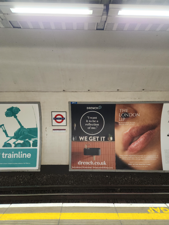 underground station in London