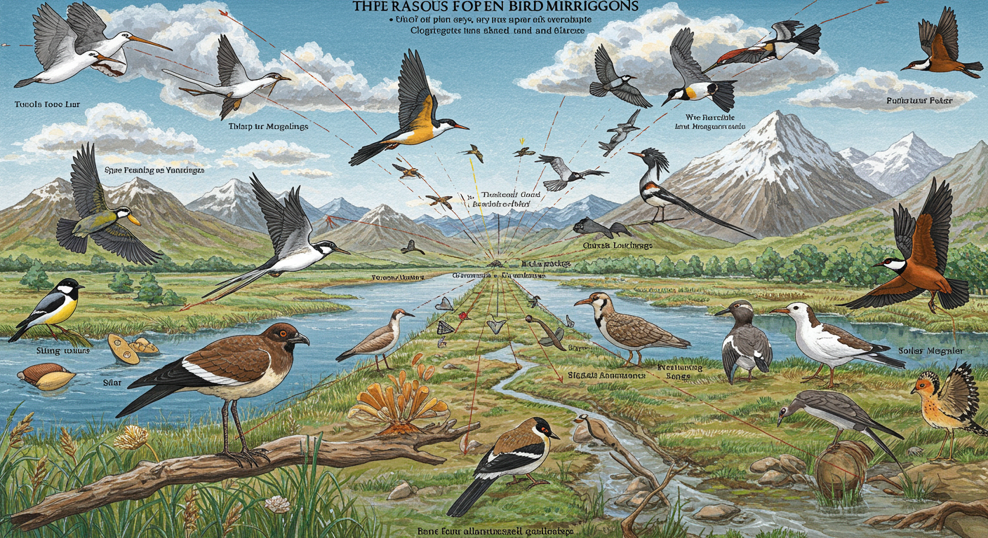 철새는 왜 이동할까? 생태계 속 놀라운 생존 전략