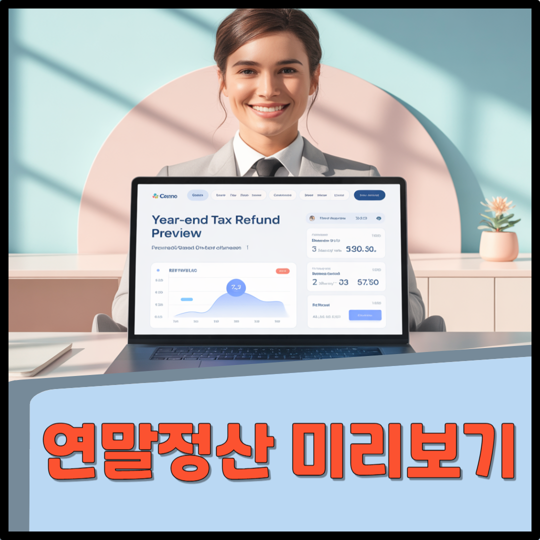 연말정산 미리보기 이미지