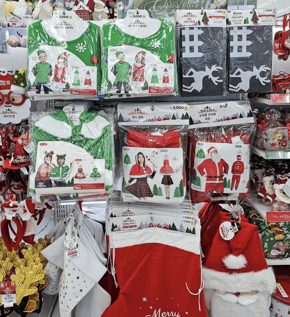 다이소 크리스마스