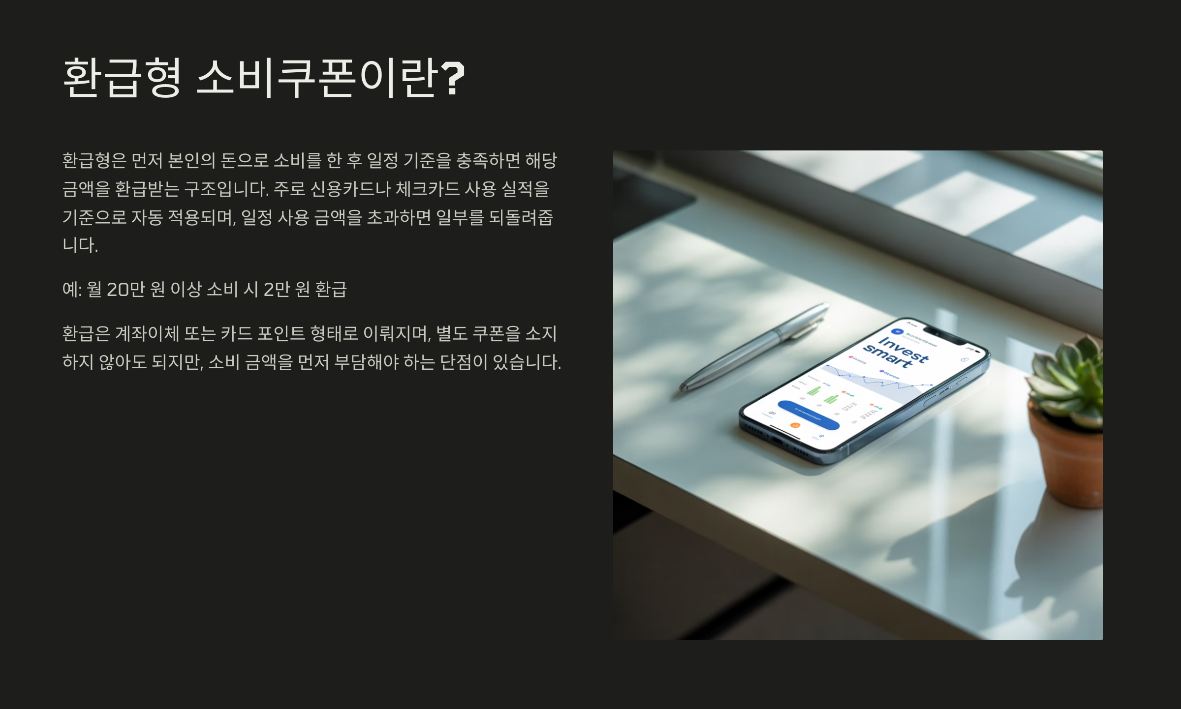 환급형 소비쿠폰이란?