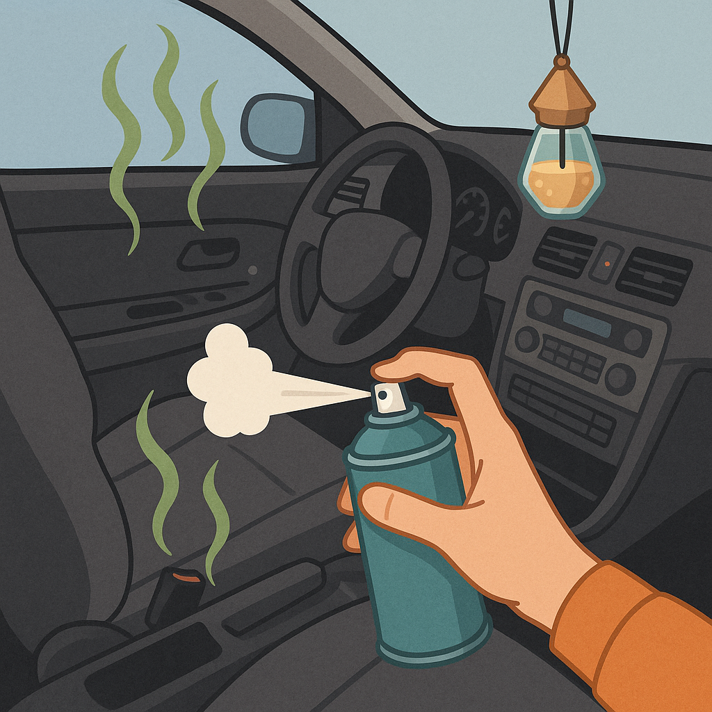 차량 내 악취 제거 방법