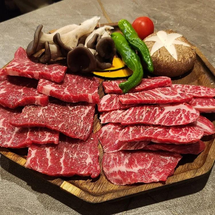 소고기모듬
