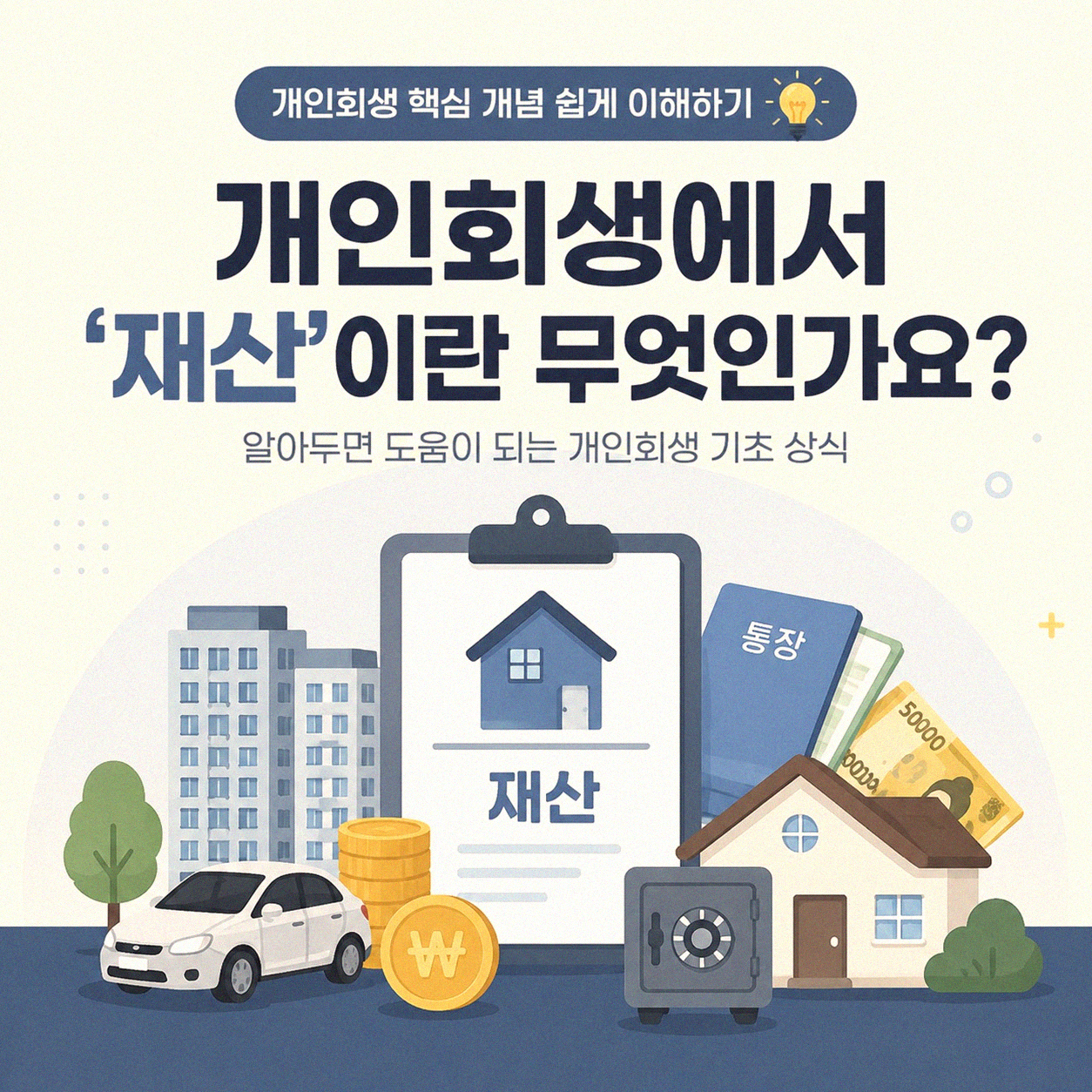 개인회생 신청할 때 퇴직금, 내 재산으로 잡히나요?