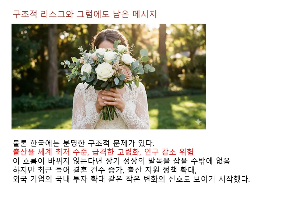 구조적 리스크와 남겨진 메시지