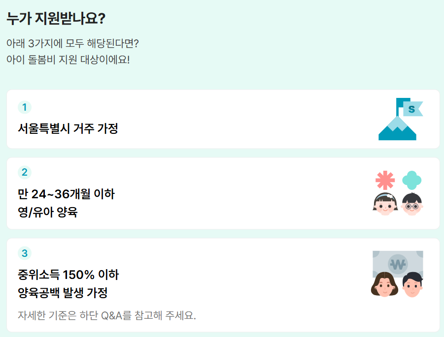 서울형 아이돌봄비