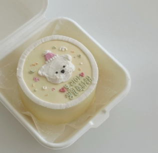 왈테이블 강아지 케이크 종류