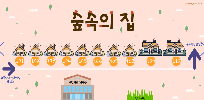 서울 근교 무봉산 자연휴양림