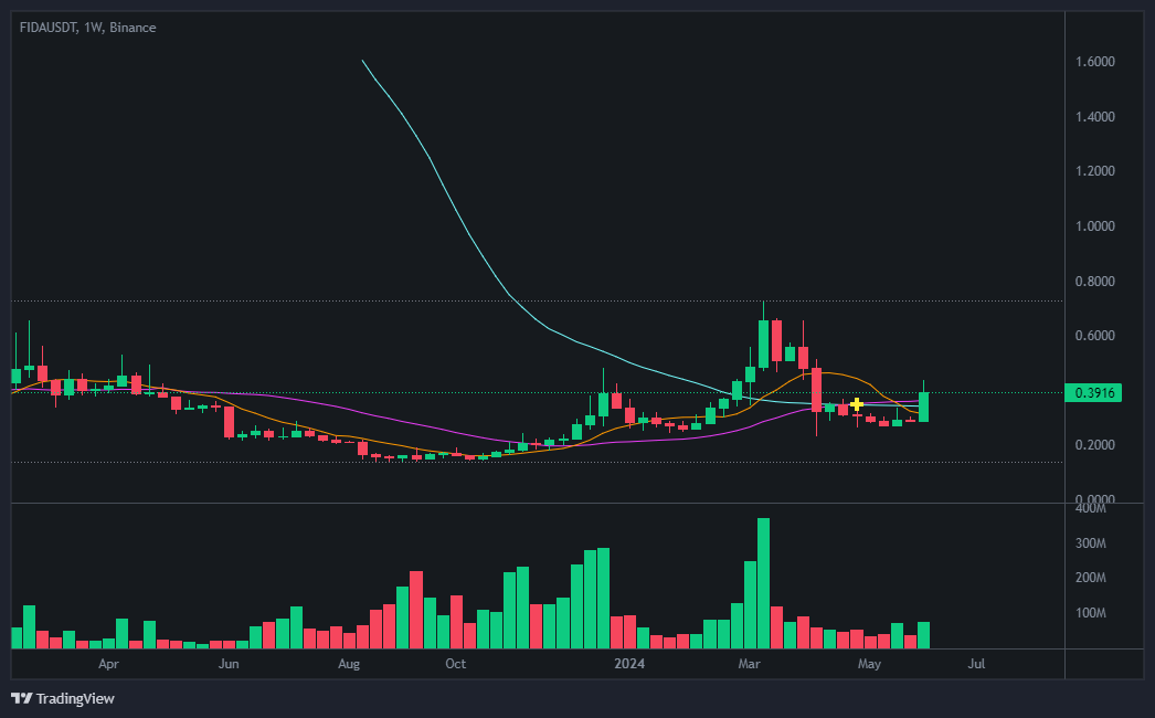 본피다(Bonfida) 코인 차트 분석