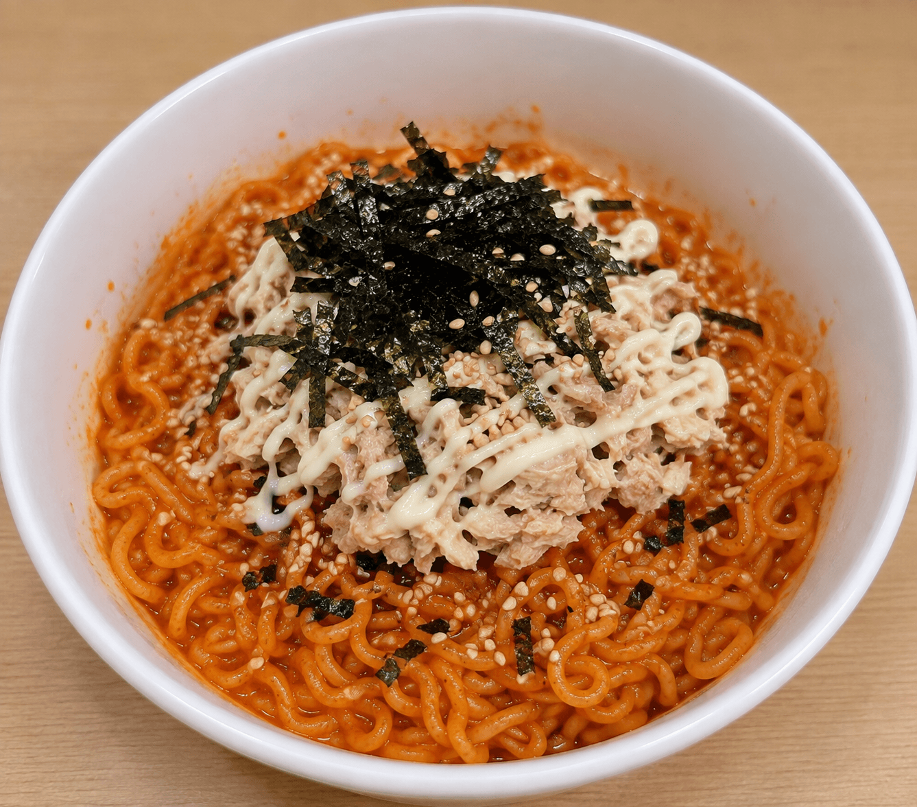매콤 참치마요 비빔면