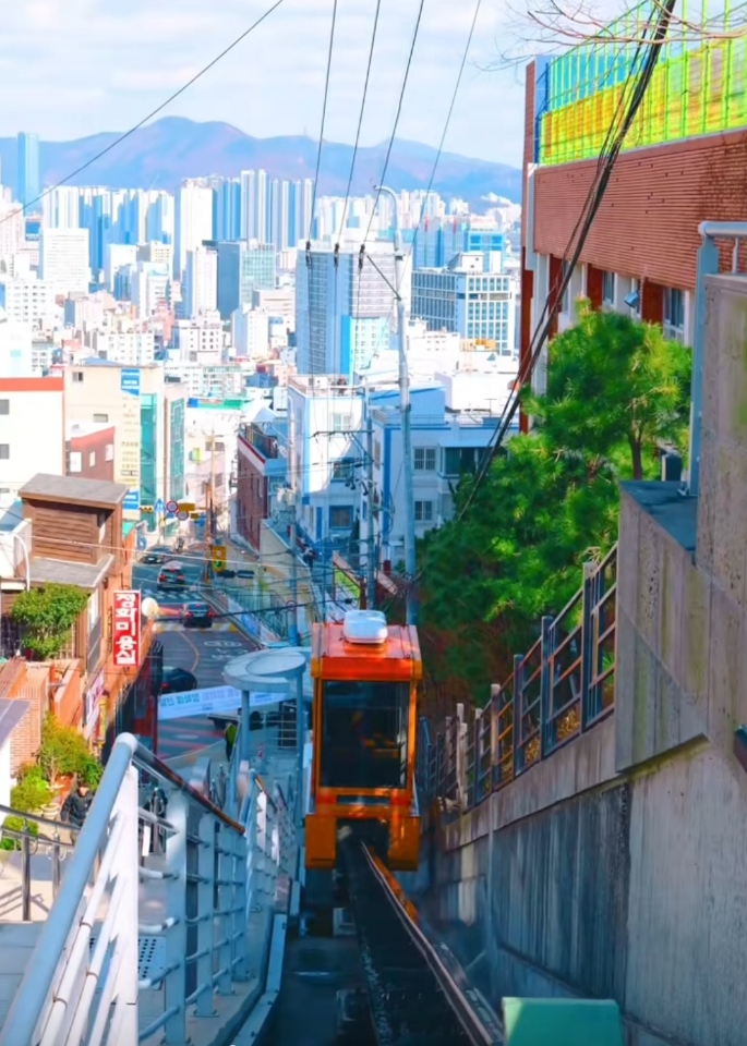영주 오름길 모노레일 사진