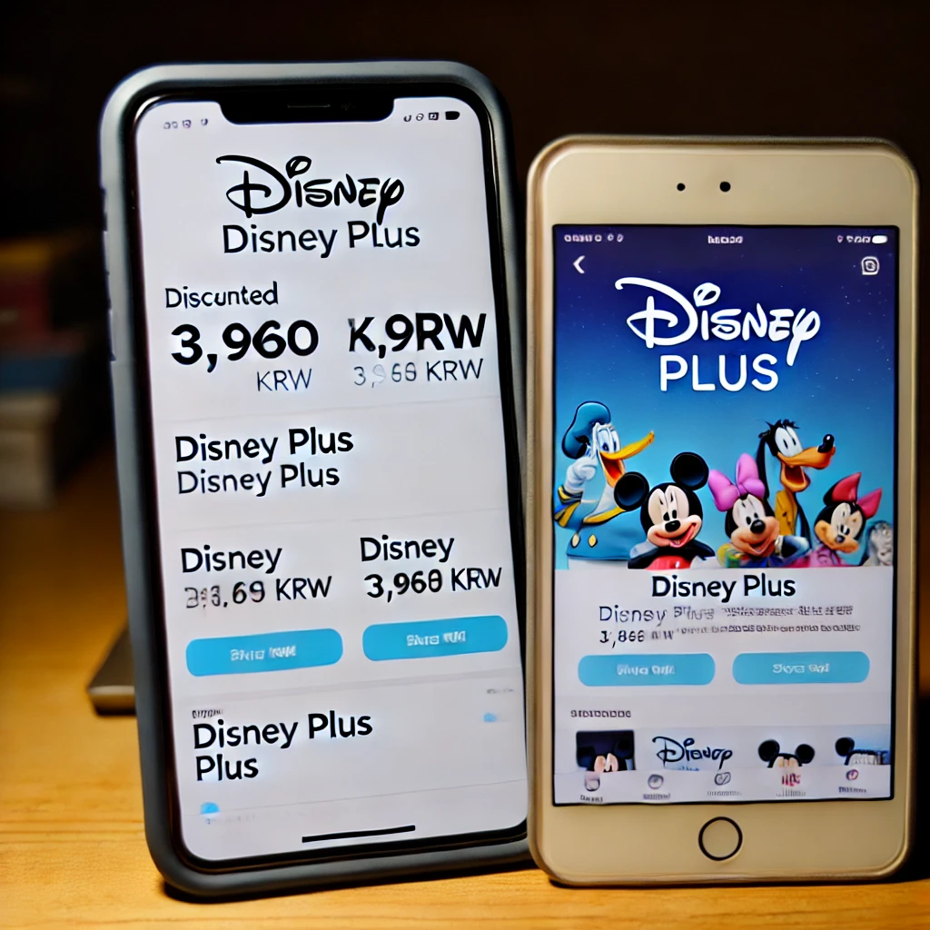 디즈니 플러스 가격 할인