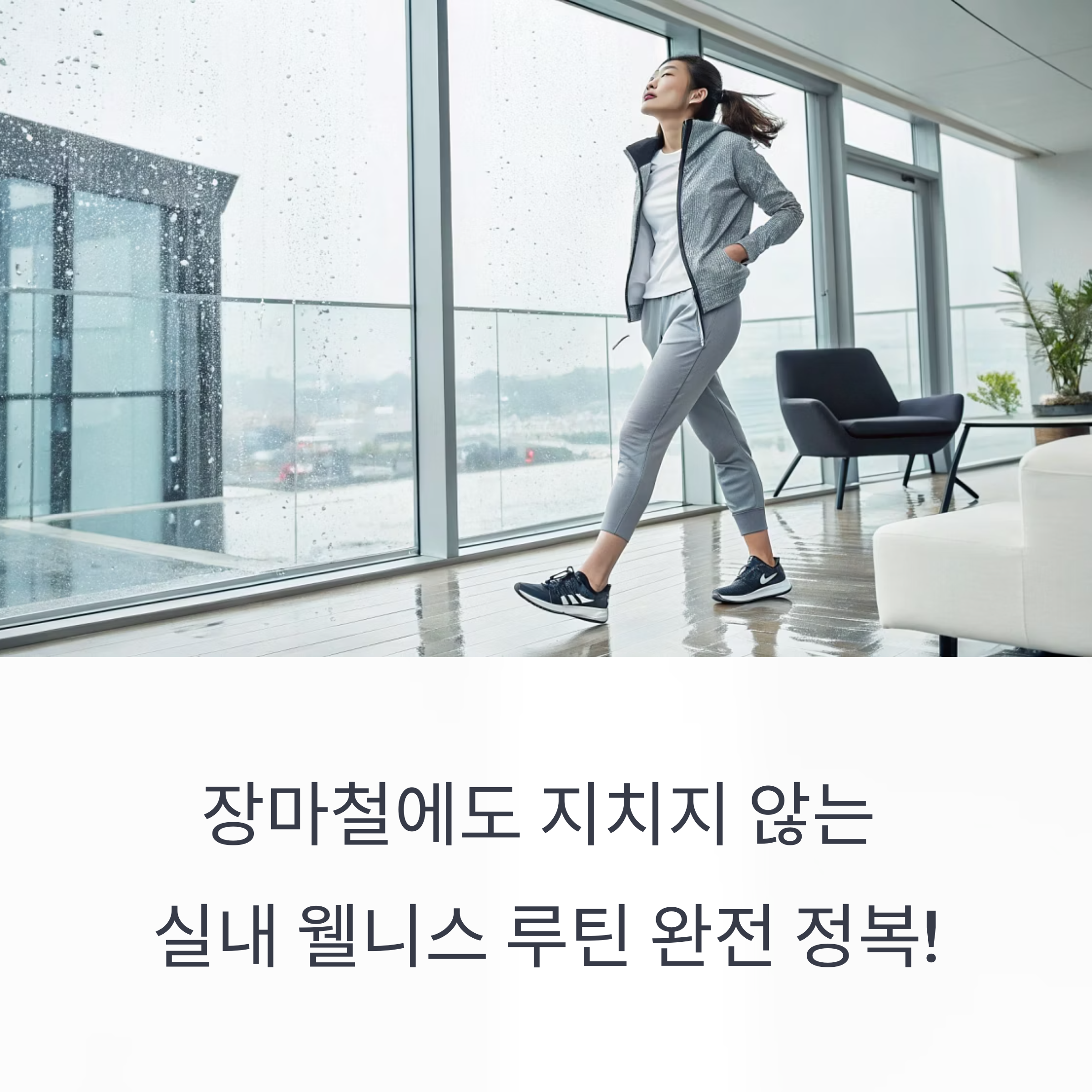 장마철에도 지치지 않는 실내 웰니스 루틴 완전 정복!